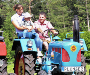 Thomas Plunser mit Katharina